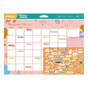 Planificador Mensual Diseños Con Folia