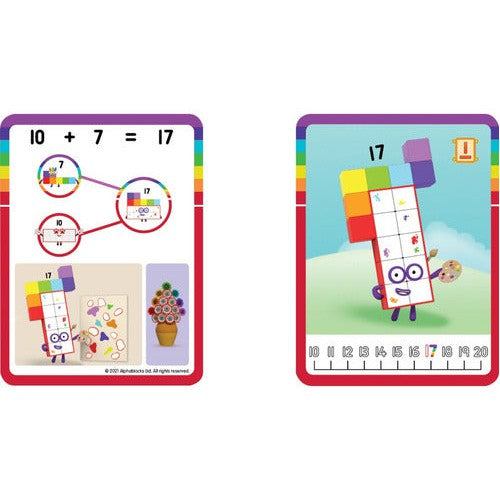 Number Blocks Cubos Conectores Del 11 Al 20