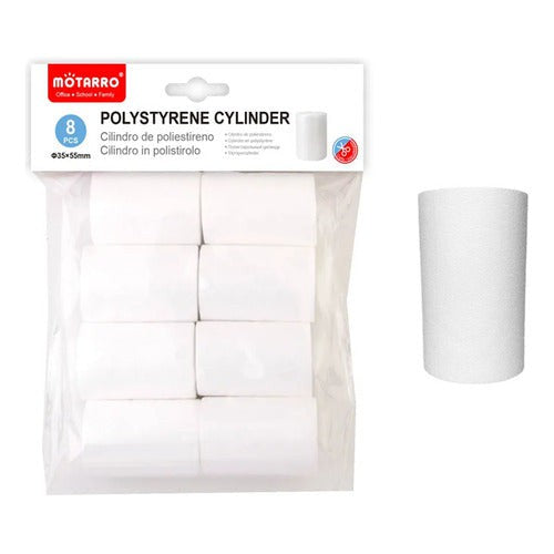 Cilindros De Plumavit Para Manualidades