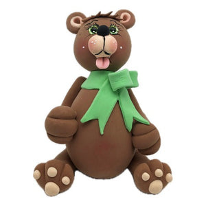 Osito Baby De Goma Eva 3d Figura Decoratva