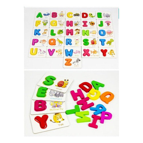 Tarjetas De Aprendizaje De Letras Abecedario En Inglés