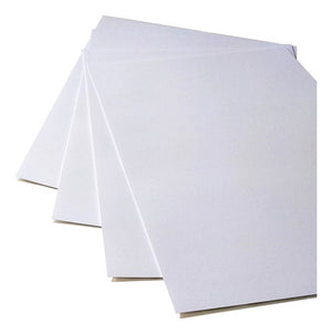 Cartulina Hilada Opalina Lisa 200 Gr 20 Hojas Oficio