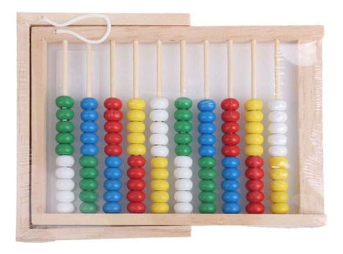 Ábaco Horizontal Escolar Matemática