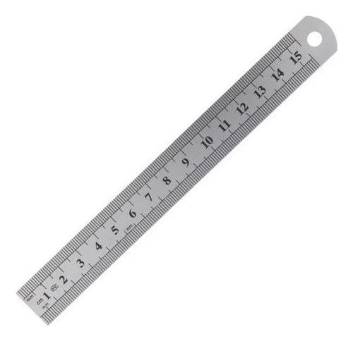 Regla Metálica Flexible 15 Cm