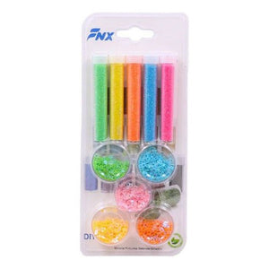 Set Frascos Purpurinas Escarcha + Lentejuela Colores