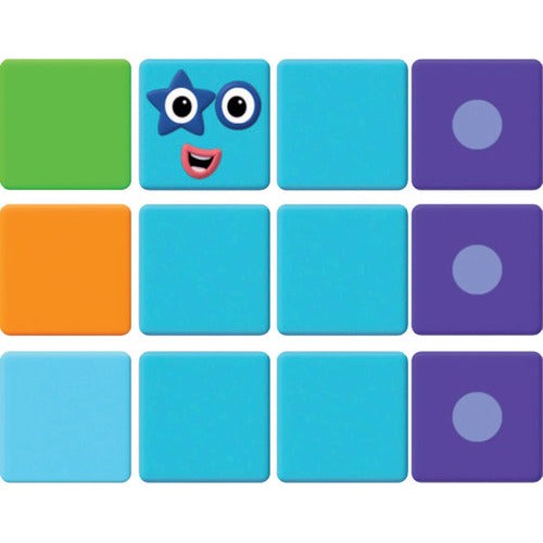 Set Adhesivos Reutilizables Numberblocks