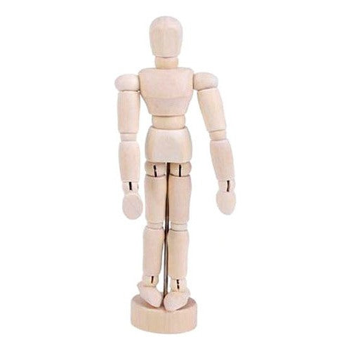 Figura Articulada De Madera Para Dibujo 14cm
