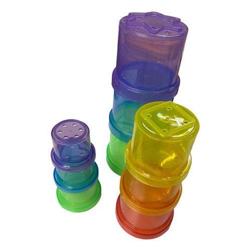 Vasos Lógicos Apilables Motricidad Fina