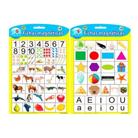 Pizarra Magnetica Con Fichas Numeros Y Formas