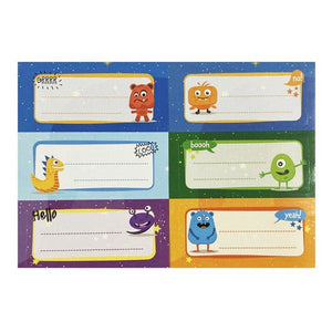 Etiqueta Para Nombre Diseño 35x70 Mm