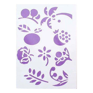 Plantilla Stencil Flexible A4 Plástica