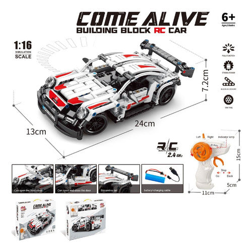 Auto De Bloques A Control Remoto Escala 1:16