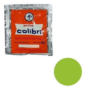 Colibrí En Frio Polvo Anilina 20 Gr