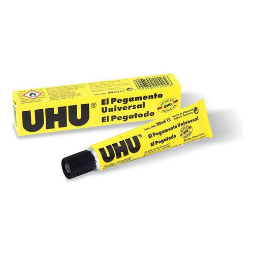 Pegamento Universal Transparente Uhu 20 Ml