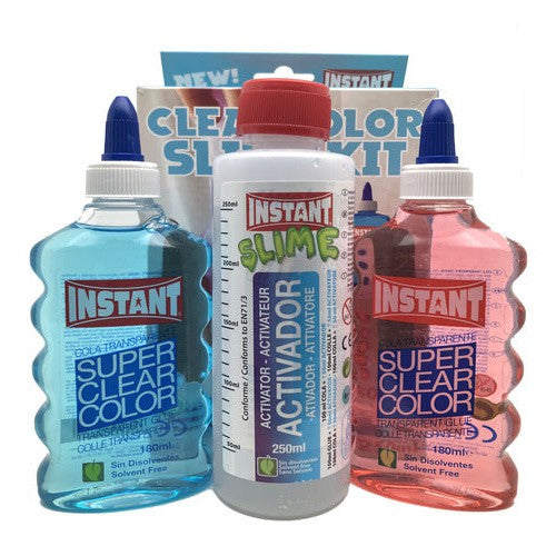 Kit Slime Clear Color Instant