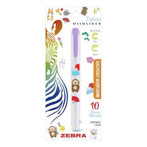 Marcador Arte Mildliner Pet It Tinta Permanente Doble Punta