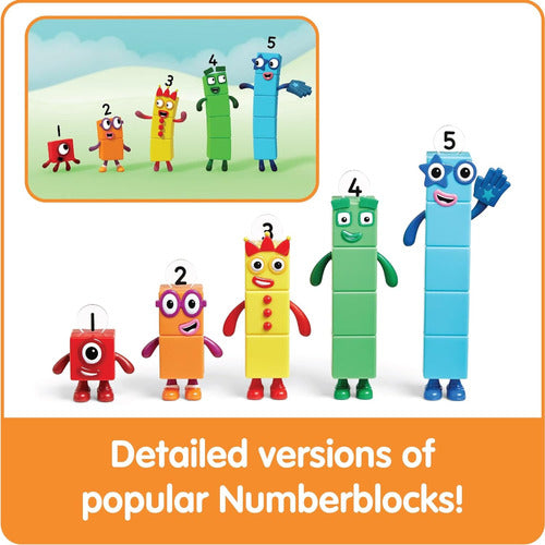 Set Muñeco Hand2mind Numberblocks Amigos Del Uno Al Cinco