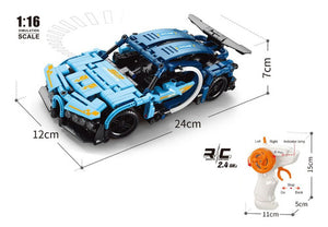 Auto De Bloques A Control Remoto Escala 1:16