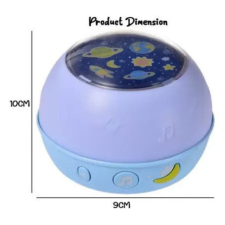 Proyector De Galaxias Con Melodias De Relajacion
