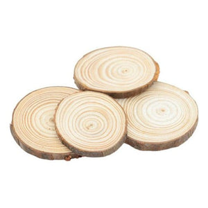 Trozo Lonja De Madera Natural Manualidades