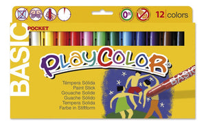 Tempera Solida Playcolor Instant 12 Col