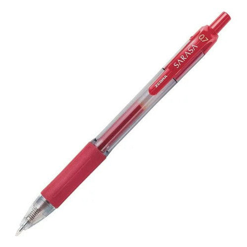 Lápiz Roller Retráctil Tinta Gel Sarasa 0.7mm Zebra