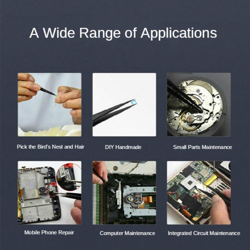 Set 8 Pinzas Plásticas De Precisión Para Manualidades Hama