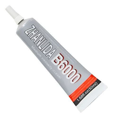 Pegamento Multiusos B-6000 Pedrería Bisuteria 50 Ml