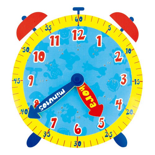 Reloj De Aprendizaje Con Manecillas Evaflex