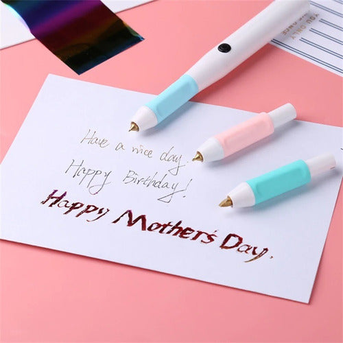 Kit Lápiz Para Folia Térmico Usb 3 Puntas