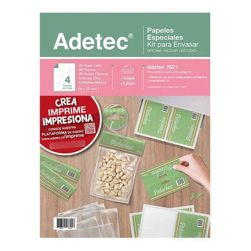 Kit Para Envasar Inkjet/láser 88x126 Mm