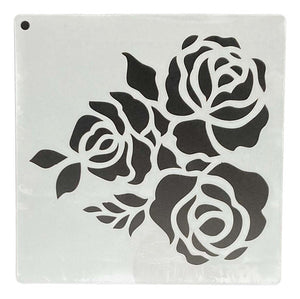 Plantilla Flexible Stencil Diseño Primavera