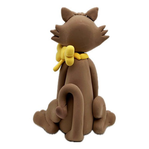 Figura Souvenir Decorativa Gatito
