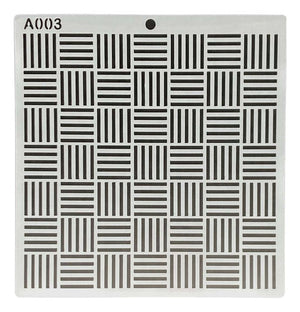 Plantilla Flexible 15x15 Cm Stencil Diseños Texturas