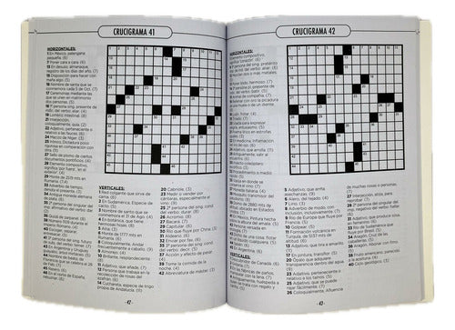 Libro Crucigramas Formato Grande