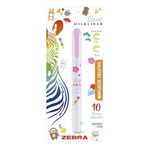 Marcador Arte Mildliner Pet It Tinta Permanente Doble Punta