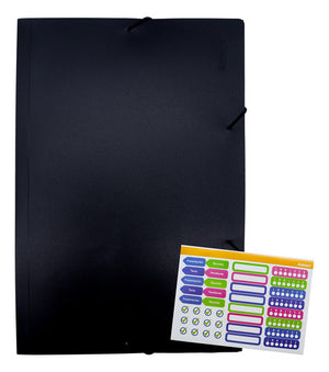 Carpeta Con Elástico Oficio Adetec