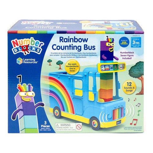 Numberblocks Bus Del Arcoiris