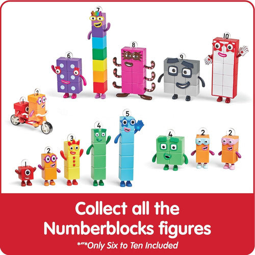 Figuras Numberblocks Amigos Del Seis Al Diez