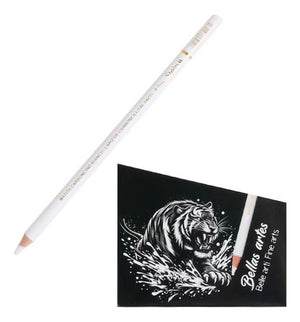 Lápiz Carboncillo Blanco 4 Mm