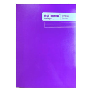 Cuaderno College Ciencias 80 Hjs