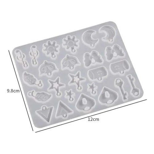 Molde De Silicona Para Resina Epóxica Joyeria