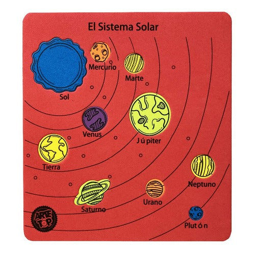 Aprende Sistema Solar Goma Eva
