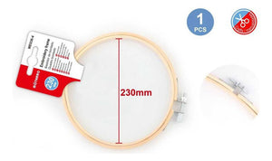 Bastidor De Madera 23 Cm Para Bordar Manualidades