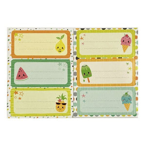 Etiqueta Para Nombre Diseño 35x70 Mm