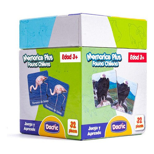 Memorice Plus Fauna Chilena Dactic