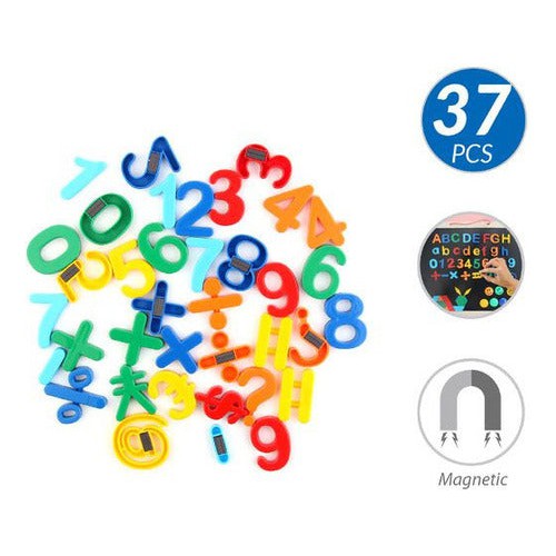 Numeros Y Simbolos Magneticos De Plastico