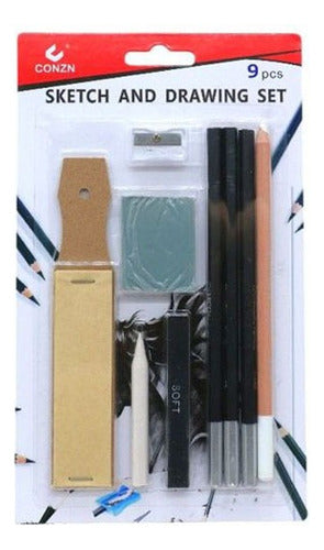 Set Lápices Para Dibujo Y Boceto Escolar