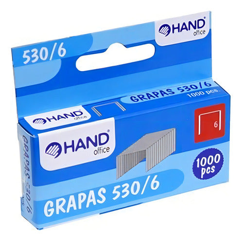 Corchetes Grapas Ácero 6 Mm Caja De 1000unds