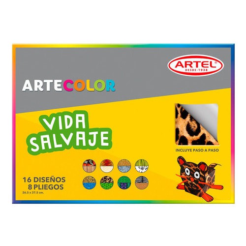 Carpeta Cartulina Artecolor Vida Salvaje Artel
